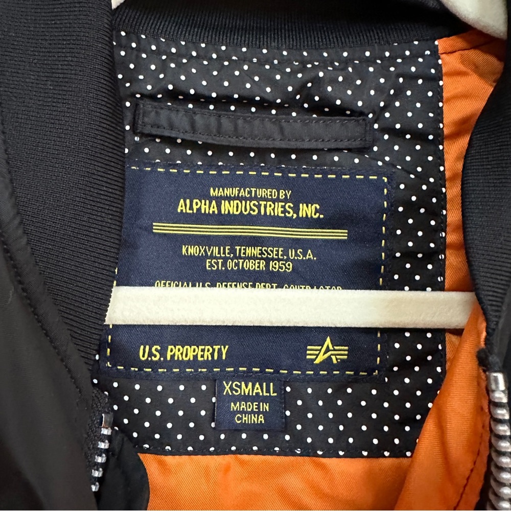 Alpha Industries Bomber Jacket - image 4